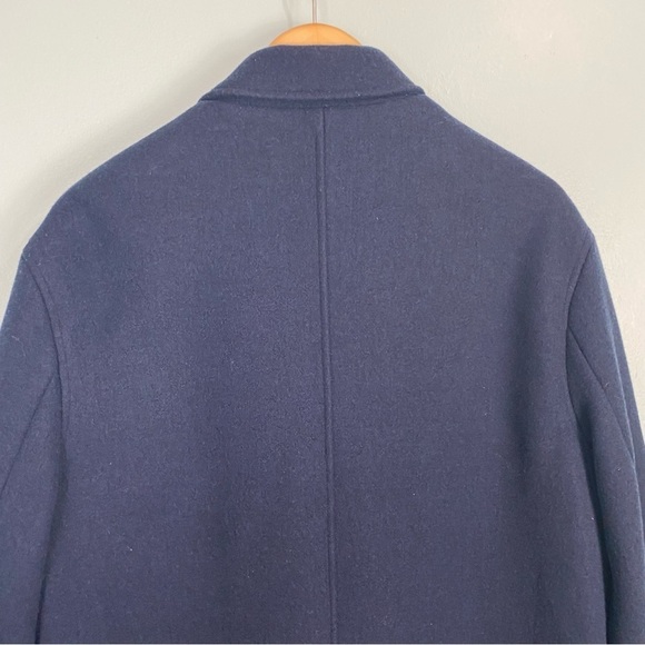 Zara Chester Coat Blue 9621 480‎ Sz  XL - Picture 7 of 8